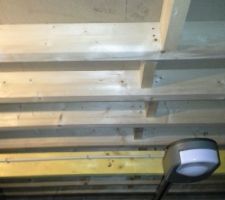 Plancher bois garage