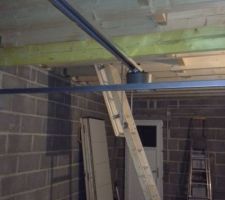 Plancher bois garage