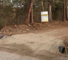 La buse et le permis pos&eacute;