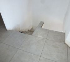 Le dégagement à l'étage