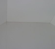 Fissures murs salon.