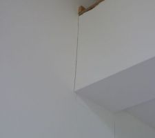 Fissure dalle mezzanine et mur cuisine.