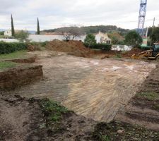 2ème jour de terrassement (RdC terminé)
