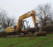 D&eacute;but du terrassement