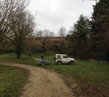 Nettoyage du terrain