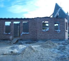 Vue avec les 2 pignons