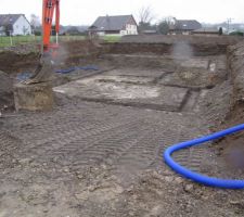 Terrassement terminé!