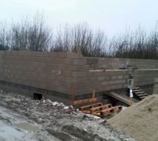 &Eacute;l&eacute;vation des murs