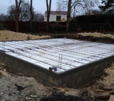 Installation des hourdis