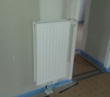 Tout est pr&ecirc;t pour couler la chape semaine pro avec le carrelage.