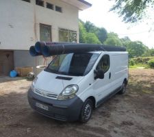 Gaines de 250 pour passer sous le ruisseau