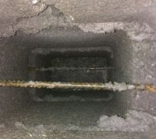 Peu de ferraillage...