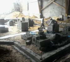 Montage vide sanitaire