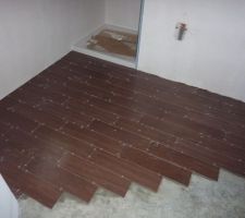 Carrelage de la salle de bain