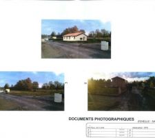 Terrain   aper&ccedil;u de notre future maison