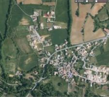 Situation du terrain sur la commune