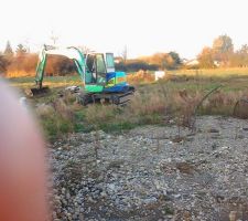 Le chemin d'acc&eacute;s avant...