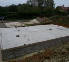 Dalle terminée mi-octobre