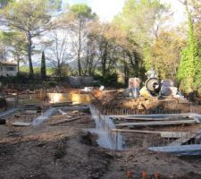 Voila le debut du terrassement debut decembre