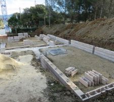 Vide-sanitaire sous les terrasses