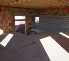Vue de l'intérieur des pièces de nuits
