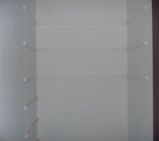 Préparation  du rangement de la  Mezzanine