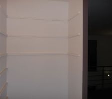 Préparation  du rangement de la  Mezzanine