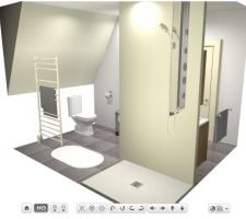 Vue 3 - Salle de bain 3D