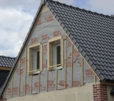 Préparation pour le bardage
