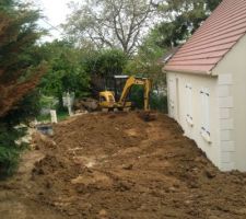 Terrassement remise a niveau