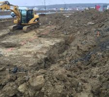 Les premiers coup de pelle