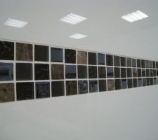 Mosa&iuml;que pour le sol de la douche &agrave; l'italienne et peut-&ecirc;tre quelques rappels sur les murs...pas encore d&eacute;finis.