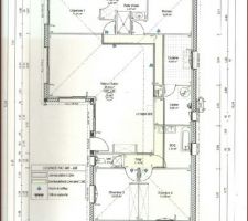 La maison est actuellement de 120m2 sans aucune modification faites encore.