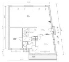 Plan rdc avec Architecte 3D