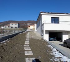Dalles gravillonnées
