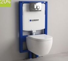En remplacement du bidet de la salle de bain d'amis