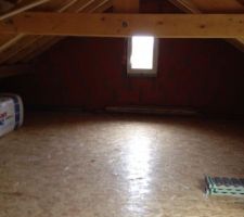 Doublage du garage en triply osb