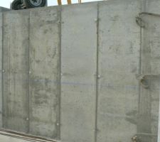 Mur en b&eacute;ton