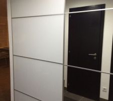 Porte coulissantes en verre