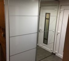 Porte coulissantes en verre
