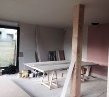 Cloisons rdc, la suite