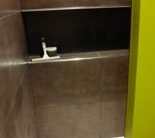Entrée de la douche italienne