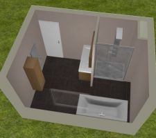 Simulation SDB étage