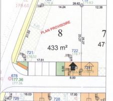 Plan du lot n&deg;8