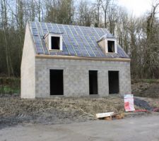 Nos 2 lucarnes en Façade Avant