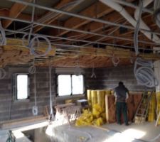 Etage: vue de la chambre de notre fils