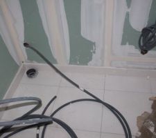 Début carrelage