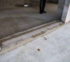 Détail seuil de fenêtre cuisine