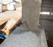 Finition du bord de la fen&ecirc;tre &agrave; reprendre