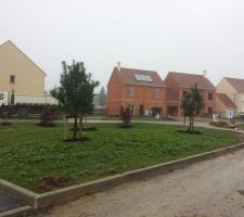 Le terrassier en action